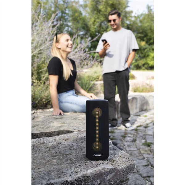 Hama Pipe 3.0 Bluetooth altop. resist. acqua IPX5, luce  188202