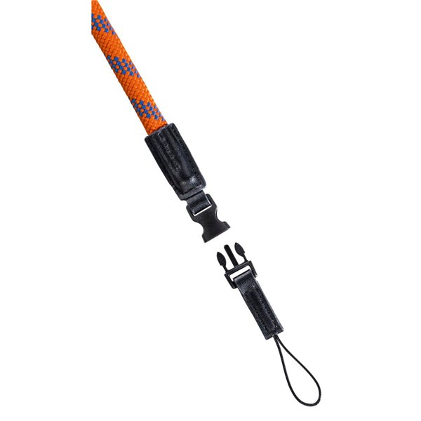 Hama cinghia per fotocamera Braid 120  arancione/blu