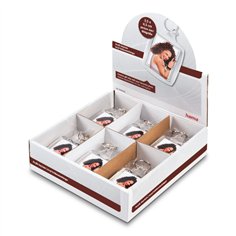 24x1 Hama portachiavi acril. per fototessera 3,5x4,5 i.D. 2