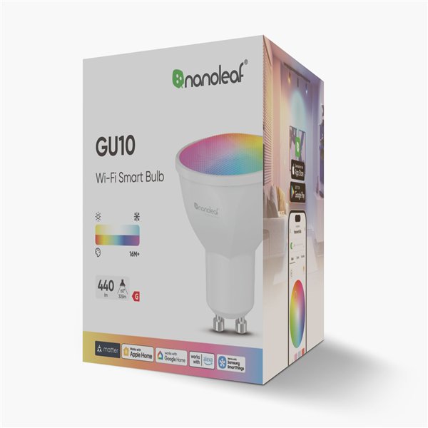 Nanoleaf Essentials Matter WLAN Smart Bulb GU10 - 1PK