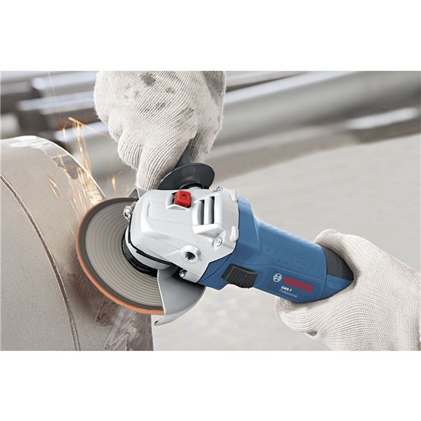 Bosch GWS 7-115 E  smerigliatr. angolare con scatola cartone