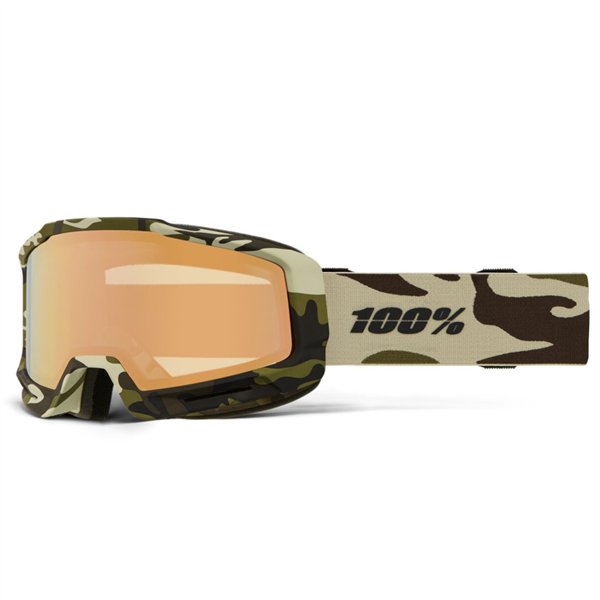 100percent SNOW - OKAN HiPER Camo Copper ML Mirror