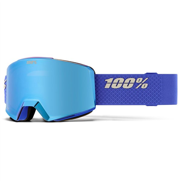 100percent SNOW - NORG Goggle Tarheel HiPER Blue Mirror