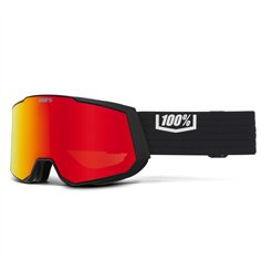 100percent SNOW - SNOWCRAFT XL Goggle Black Red ML Mirror