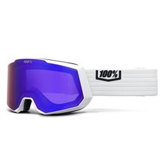 100percent SNOW - SNOWCRAFT XL Goggle White HiPER Violet Mirror