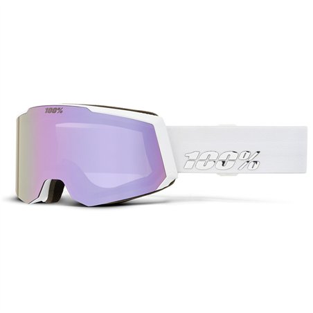 100percent SNOW - SNOWCRAFT S Goggle White HiPER Lavender Mir.