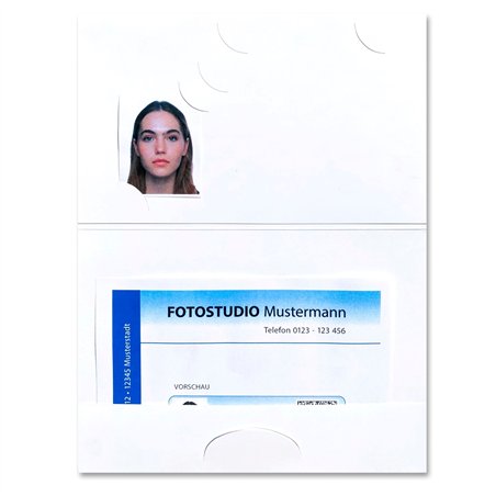 1x50 Daiber Passbildmappen E-Passfoto-PORTRAIT        14028
