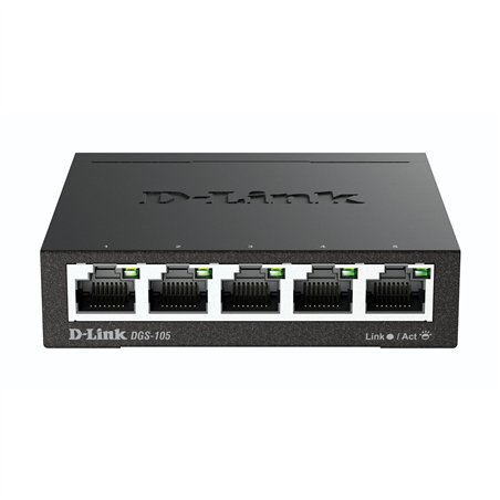 D-Link DGS-105/E 5-Port Layer2 unmanaged Gigabit Switch