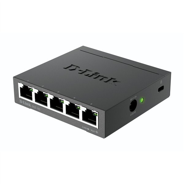 D-Link DGS-105/E 5-Port Layer2 unmanaged Gigabit Switch