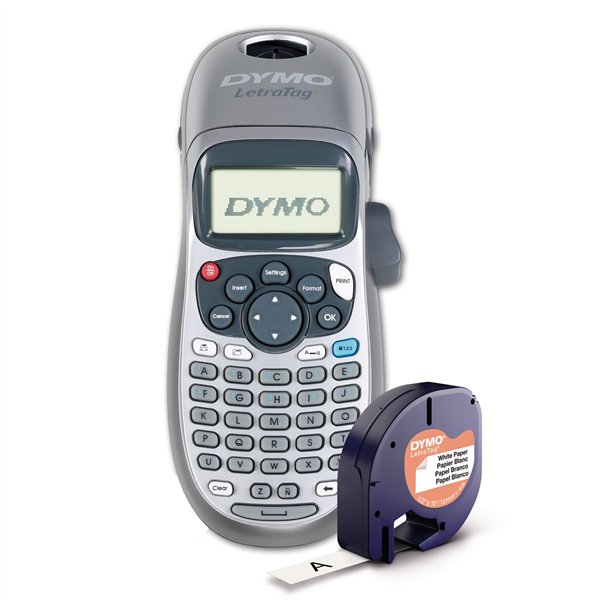 Dymo LetraTag LT-100 H argento