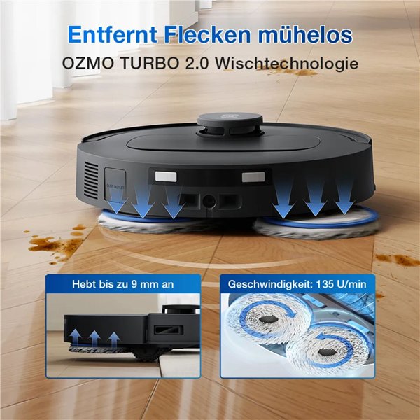 ECOVACS DEEBOT T30C BLACK GEN 2 Saug-Wischroboter