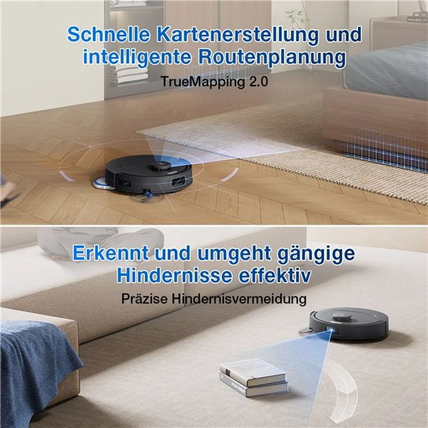 ECOVACS DEEBOT T30C BLACK GEN 2 Saug-Wischroboter