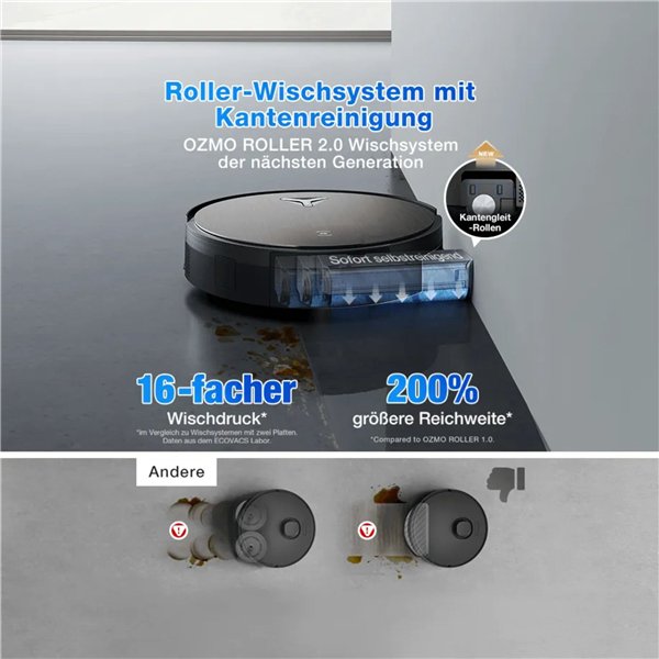 ECOVACS DEEBOT X11 OMNICYCLONE Saug-Wischroboter