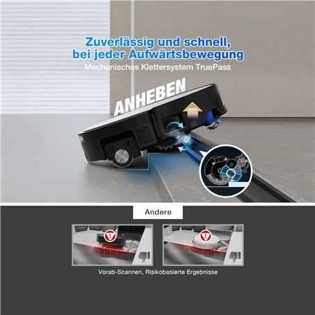 ECOVACS DEEBOT X11 OMNICYCLONE Saug-Wischroboter