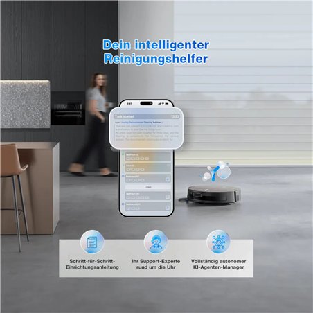 ECOVACS DEEBOT X11 OMNICYCLONE Saug-Wischroboter