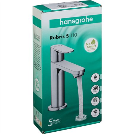 Hansgrohe Rebris S Single lever basin Mixer 110 pop-up waste Set
