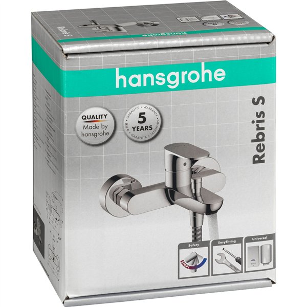 Hansgrohe Rebris S miscelatore monocomando vasca esterno cromo