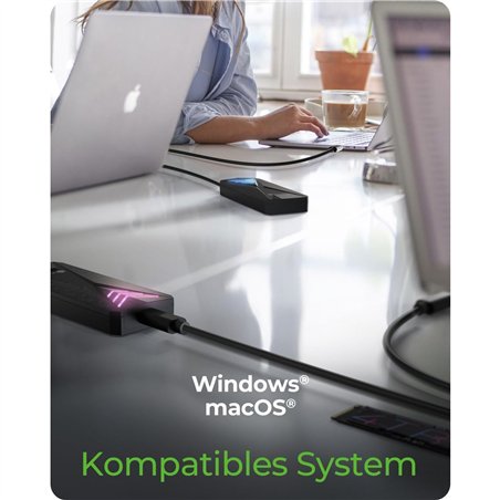 ICY BOX IB-1805ML-CU31 M.2 NVMe SSD Gehäuse