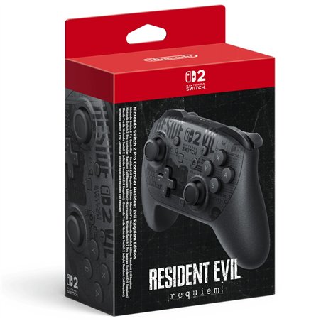 Nintendo Switch 2 Pro Controller Resident Evil Requiem Edition
