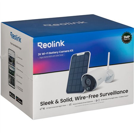 Reolink Argus Eco B320 mit Solar Panel