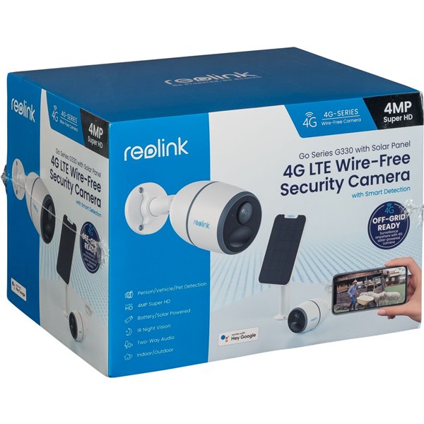 Reolink Go Series G330 mit Solar Panel