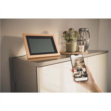 Rollei Smart Frame WiFi 105 holzoptik