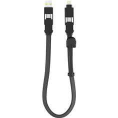 Rolling Square inCharge XL Cable 30cm Black