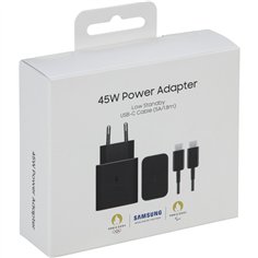 Samsung caricat. rapido 45W EP-T4511 USB-C nero