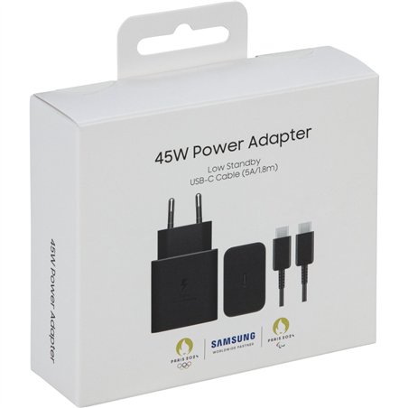 Samsung caricat. rapido 45W EP-T4511 USB-C nero