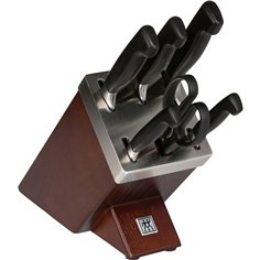 Zwilling Vier Sterne ceppo portacoltelli 7 pz. frassino