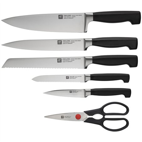 Zwilling Vier Sterne ceppo portacoltelli 7 pz. frassino