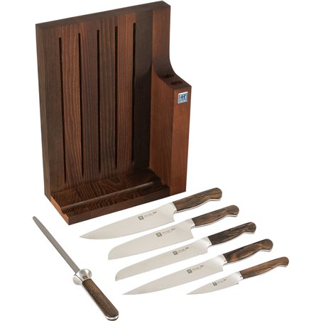Zwilling 1731 Messerblockset 7-tlg. Braun