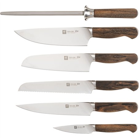 Zwilling 1731 Messerblockset 7-tlg. Braun