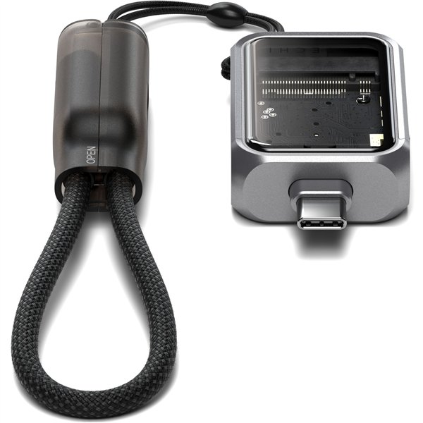 Satechi USB-C Mini NVMe SSD Enclosure space grey