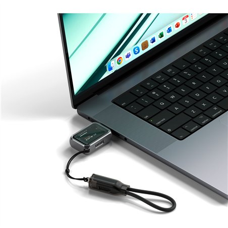 Satechi USB-C Mini NVMe SSD Enclosure space grey