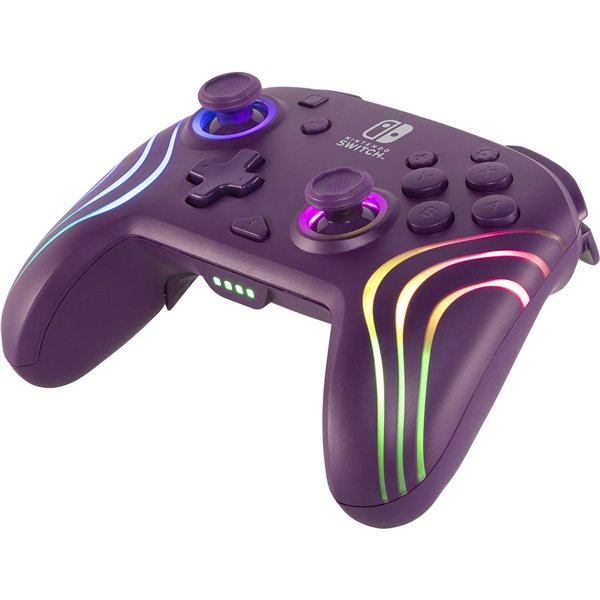 PDP Afterglow Wave Wireless Controller NS viola