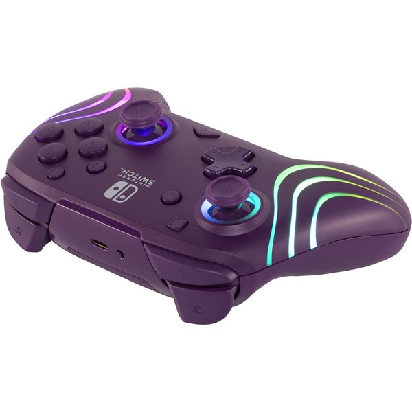 PDP Afterglow Wave Wireless Controller NS viola