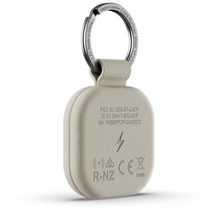 Satechi Vegan-Leather FindAll Keychain Sand 2
