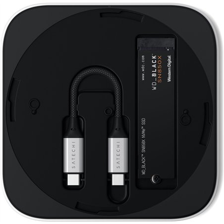 Satechi USB4 Slim NVMe SSD Enclosure silver