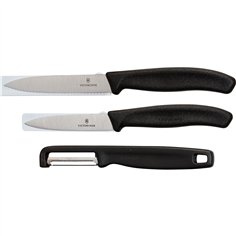 Victorinox Swiss Classic 3 tlg. Gemüsemesser m. I-Schäler