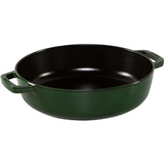 Staub Braiser Chistera 28 cm basil green 2
