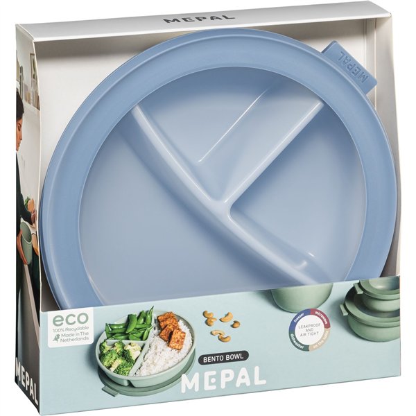 Mepal Bento Bowl Cirqula nordic blue (250+250+500ml)