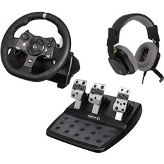 Logitech G920 Driving Force inkl Astro A10 Gaming Headeset