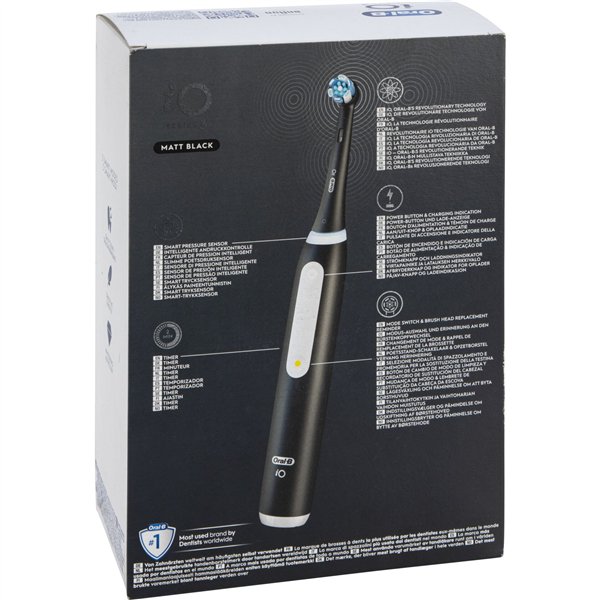 Oral-B iO Series 3   Matt Black mit Reiseetui