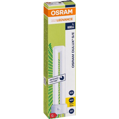 Osram DULUX S/E Energy-saving Lamp 9w/830 2G7 FS1