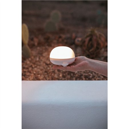 New Garden CHERRY BULB BATTERY Solar&Recharge,white,warm light