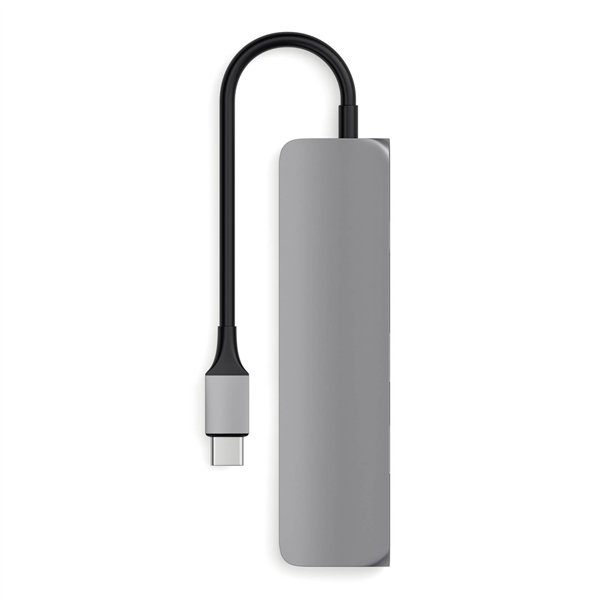 Satechi Type-C USB Passthrough HDMI Hub Space grigio
