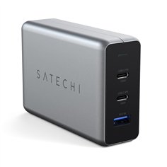 Satechi 100W Type-C PD GaN Compact Charger Space Gray