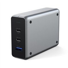 Satechi 100W Type-C PD GaN Compact Charger Space Gray 2