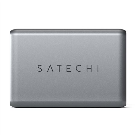 Satechi 100W Type-C PD GaN Compact Charger Space Gray